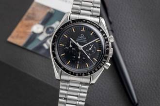 Omega Speedmaster Professional Moonwatch Chronograph Steel Hand-Wound Ref. 3590.50.00 B&P