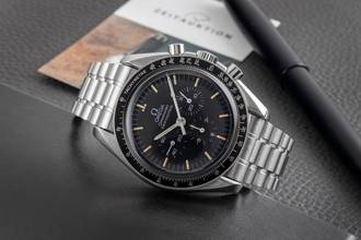Thumbnail von Omega Speedmaster Professional Moonwatch Chronograph Steel Hand-Wound Ref. 3590.50.00 B&P