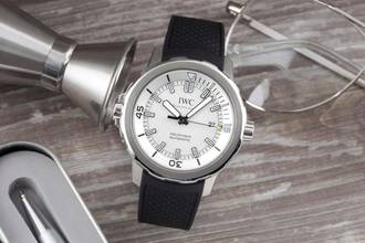 IWC Aquatimer Automatic Silver Dial Steel Automatic Men's Watch Ref. IW329003 Card 2017