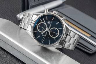 Thumbnail von TAG Heuer Carrera Calibre 1887 Chronograph Steel Automatic Men's Watch Ref. CAR2110-0