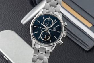 Thumbnail von TAG Heuer Carrera Calibre 1887 Chronograph Steel Automatic Men's Watch Ref. CAR2110-0