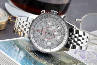 Thumbnail von Breitling Montbrillant 01 Navitimer Montbrillant 01 Steel Automatic Ref AB013012/G735 B&P 2014