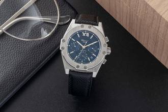 Chopard St. Moritz Chronograph Steel Automatic Men's Watch Ref. 268352-3001 Box