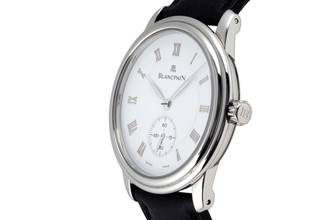 Thumbnail von Blancpain Villeret Extra Slim Chronometer Manual Wind Men's Watch 7002-1127-61 B&P
