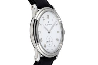 Thumbnail von Blancpain Villeret Extra Slim Chronometer Manual Wind Men's Watch 7002-1127-61 B&P
