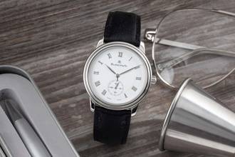 Thumbnail von Blancpain Villeret Extra Slim Chronometer Manual Wind Men's Watch 7002-1127-61 B&P