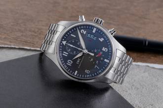 Thumbnail von IWC Pilot's Watch Spitfire Chronograph Steel Automatic Ref. IW387804 Papers