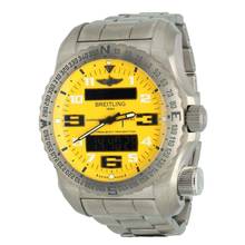 Thumbnail von Breitling Emergency Ii 51mm Yellow Dial Full Service Full Set