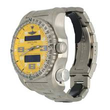 Thumbnail von Breitling Emergency Ii 51mm Yellow Dial Full Service Full Set