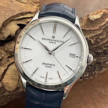  Baume & Mercier Clifton Clifton Baumatic 5 Days - NEUWARE - FULLSET 2025 - Ref. MOA10398 