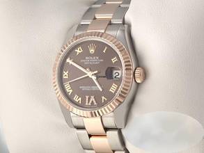 Thumbnail von Rolex Datejust 31 Medium 31mm 178271 2015 Stahl Rosegold 750 Diamanten Automatik Stainless Steel 18kt Rose Gold Oyster-band Chronometer