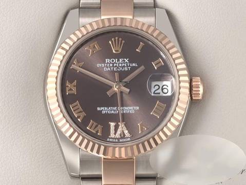  Rolex Datejust 31 Medium 31mm 178271 2015 Stahl Rosegold 750 Diamanten Automatik Stainless Steel 18kt Rose Gold Oyster-band Chronometer 