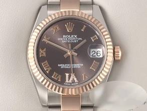 Thumbnail von Rolex Datejust 31 Medium 31mm 178271 2015 Stahl Rosegold 750 Diamanten Automatik Stainless Steel 18kt Rose Gold Oyster-band Chronometer