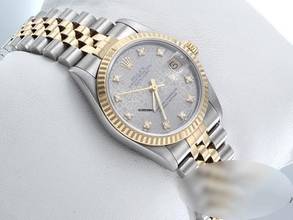 Thumbnail von Rolex Datejust 31 Medium Stahl Gelbgold 750 Diamanten Automatik Gold Stahl Stainless Steel 18kt Yellow Gold Jubilé-band Chronometer Oyster