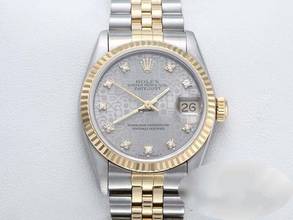  Rolex Datejust 31 Medium Stahl Gelbgold 750 Diamanten Automatik Gold Stahl Stainless Steel 18kt Yellow Gold Jubilé-band Chronometer Oyster 