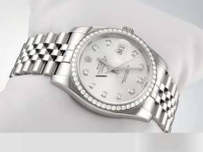 Thumbnail von Rolex Datejust 36 36mm 116244 2011 Stahl Weissgold 750 Diamanten Automatik Stainless Steel 18kt White Gold Jubilé-band Chronometer Oyster
