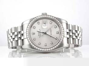 Thumbnail von Rolex Datejust 36 36mm 116244 2011 Stahl Weissgold 750 Diamanten Automatik Stainless Steel 18kt White Gold Jubilé-band Chronometer Oyster