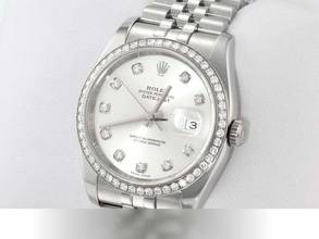 Thumbnail von Rolex Datejust 36 36mm 116244 2011 Stahl Weissgold 750 Diamanten Automatik Stainless Steel 18kt White Gold Jubilé-band Chronometer Oyster