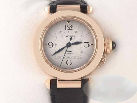 Cartier Pasha 35mm Wgpa0014 2021 Rosegold 750 Automatik Medium Damen 18kt Rose Gold 