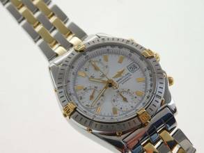 Thumbnail von Breitling Chronomat GT Stahl Gold mit Stahl Gold Pilotband im Top Zustand B & P Full Set im Top Zustand