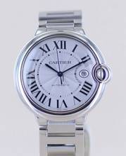 Thumbnail von Cartier Ballon Bleu Steel Automatic Klassiker Luxusuhr Silver roman dial 42mm