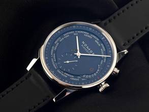 Thumbnail von NOMOS Zürich Weltzeit Glashütte Zürich Weltzeit Midnight Blue Ref.807 2026 Full Set Neu Zürich Weltzeit Midnight Blue