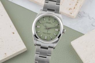 Thumbnail von Rolex Oyster Perpetual 36 Pistachio Stahl Automatik Herrenuhr Ref. 126000 B&P 2026