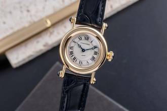 Thumbnail von Cartier Diabolo 18k (0,750) Gold Quarz Damenuhr Ref. W1515856