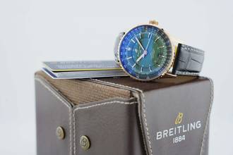 Thumbnail von Breitling Navitimer GMT 41MM - Green Dial - Rose Gold - R32310 2023