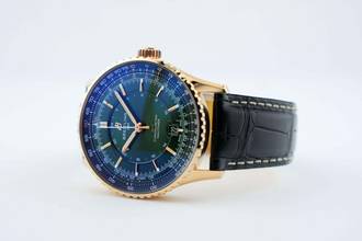 Thumbnail von Breitling Navitimer GMT 41MM - Green Dial - Rose Gold - R32310 2023