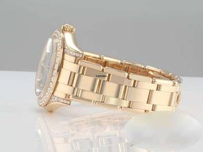 Thumbnail von Rolex Pearlmaster 34 81158 2016 Gelbgold 750 Diamanten Automatik 18kt Yellow Gold Medium Chronometer Oyster