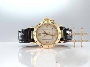 Thumbnail von Cartier Pasha 35mm Gelbgold 750 Diamanten Automatik Medium W3012351 Damen 18kt Yellow Gold