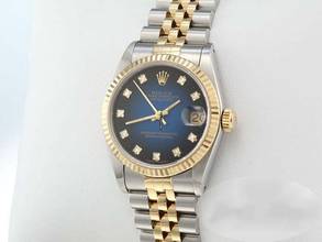  Rolex Datejust 31 31mm Medium 68273 Stahl Gelbgold 750 Diamanten Automatik Stainless Steel 18kt Yellow Gold Jubilé-band Chronometer Oyster 