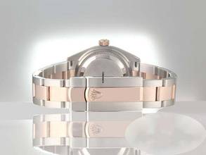 Thumbnail von Rolex Lady-Datejust 28mm 279171 Edelstahl Rosegold 750 Diamanten Automatik Stainless Steel 18kt Rose Gold Oyster-band Chronometer