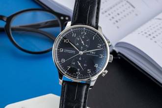 Thumbnail von IWC Portugieser Chronograph Stahl Automatik Herrenuhr Ref. IW371447