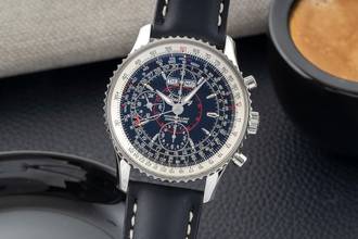  Breitling Montbrillant Datora Chronograph Stahl Automatik Ref. A21330 