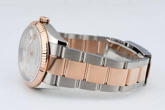 Thumbnail von Rolex Datejust 36 MOP Dial With Diamond Index - Steel And Rose Gold - Oyster Bracelet - 116231