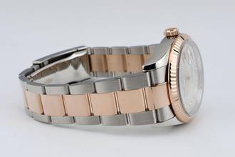 Thumbnail von Rolex Datejust 36 MOP Dial With Diamond Index - Steel And Rose Gold - Oyster Bracelet - 116231