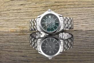  Omega Seamaster 120 M Jacques Mayol Limited Edition Green Dial - Vintage B&P 
