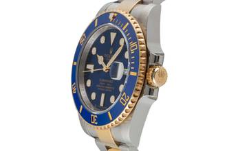 Thumbnail von Rolex Submariner Date Steel / Gold Bluesy Ref. 116613LB Box & Papers 2015