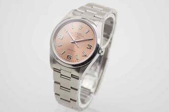 Thumbnail von Rolex Air King 14000M Pink perfect LC100 Full set F-series from first owner