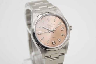 Thumbnail von Rolex Air King 14000M Pink perfect LC100 Full set F-series from first owner