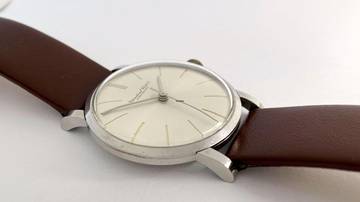 Thumbnail von IWC Hand-winding 33.5mm Steel Bauhaus Design Vintage