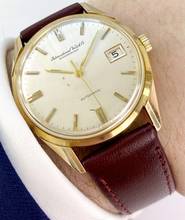IWC Classic Vintage Automatic Automatic Solid Gold Linen Dial cal 8541 ref 810A 810A