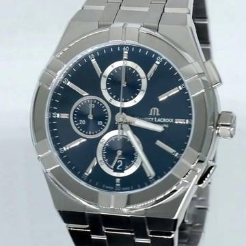  Maurice Lacroix AIKON QUARTZ CHRONOGRAPH NEW FULL SET 