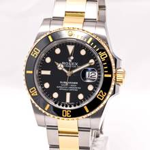 Thumbnail von Rolex Submariner Date 40 Steel Gold Black – 116613LN – like NEW – 12/2017 Full Set Lc100