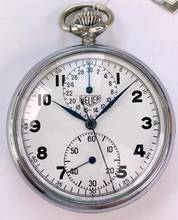This year's vintage pocket watch with chronograph steel 52mm pocket watch steel pocket watch