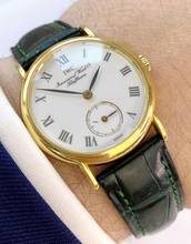 Thumbnail von IWC Portofino Handaufzug Lady 31mm Vollgold Solid Gold Handwinding Handaufzug 2532 2532