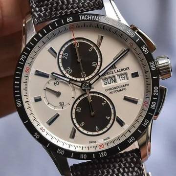 Maurice Lacroix Pontos S Chronograph Chronograph NEW FULL SET