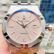 Maurice Lacroix AIKON Automatic Rose Watch 42mm NEW FULL SET